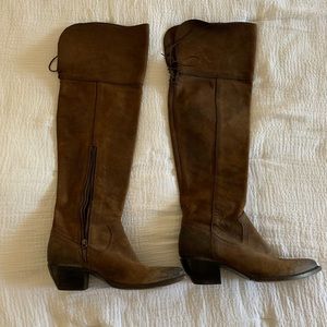 Frye brown leather boots